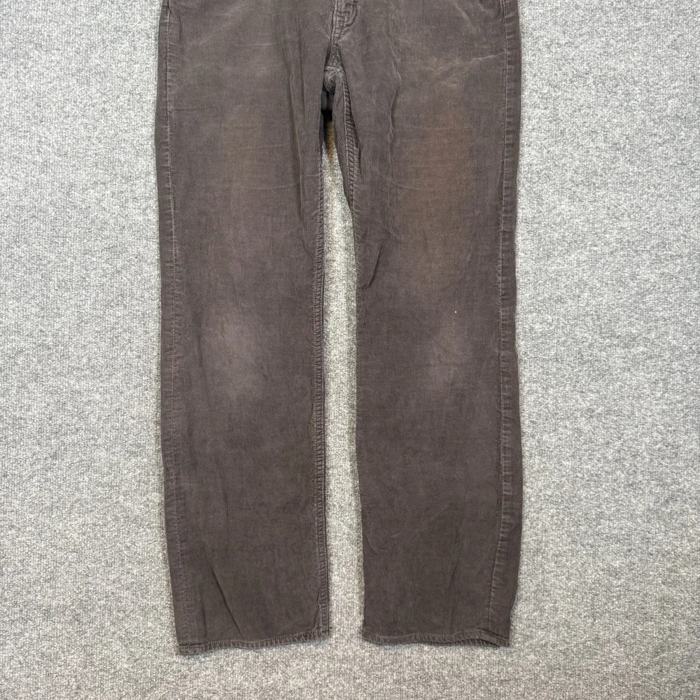 Banana Republic Pants Mens‎ 33x32 Gray Corduroy Straight Fit Chino Pants Casual